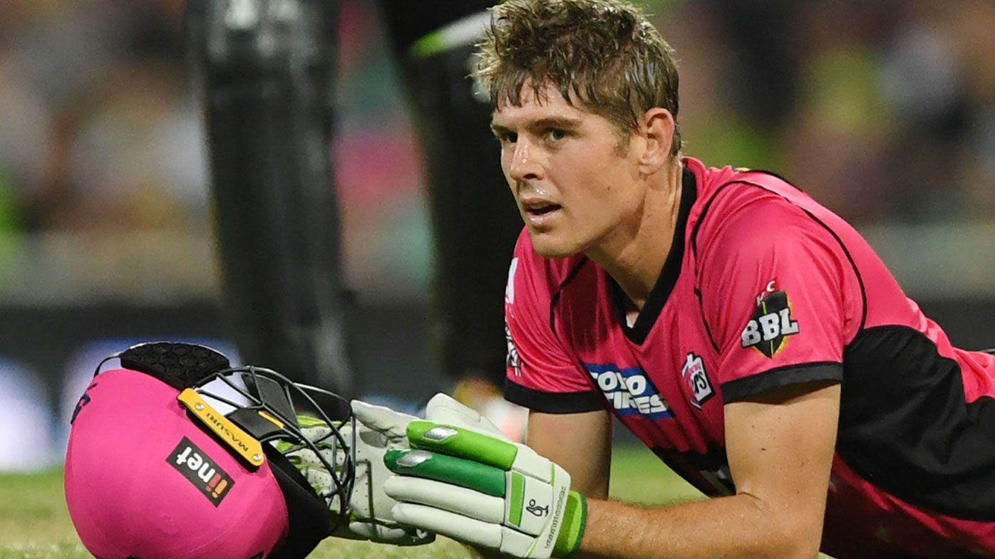 Daniel Hughes of the Sydney Sixers. (Photo: AAP).