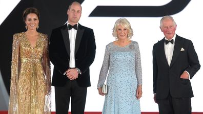 Prince William, Kate, Camilla, Prince Charles