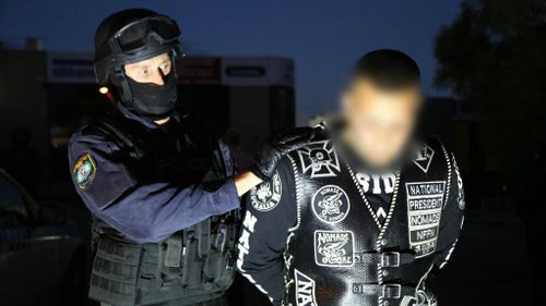 Four of those arrested also face additional charges. (NSW Police)