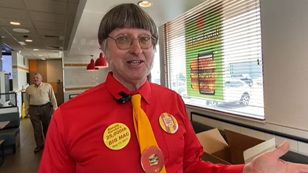 Maccas fan celebrates eating a Big Mac every day for 50 years: &#x27;Over 30,000&#x27;
