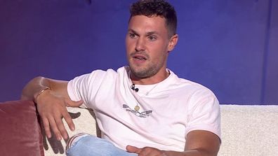 The Block's Josh makes an appearance on Love Island Afterparty