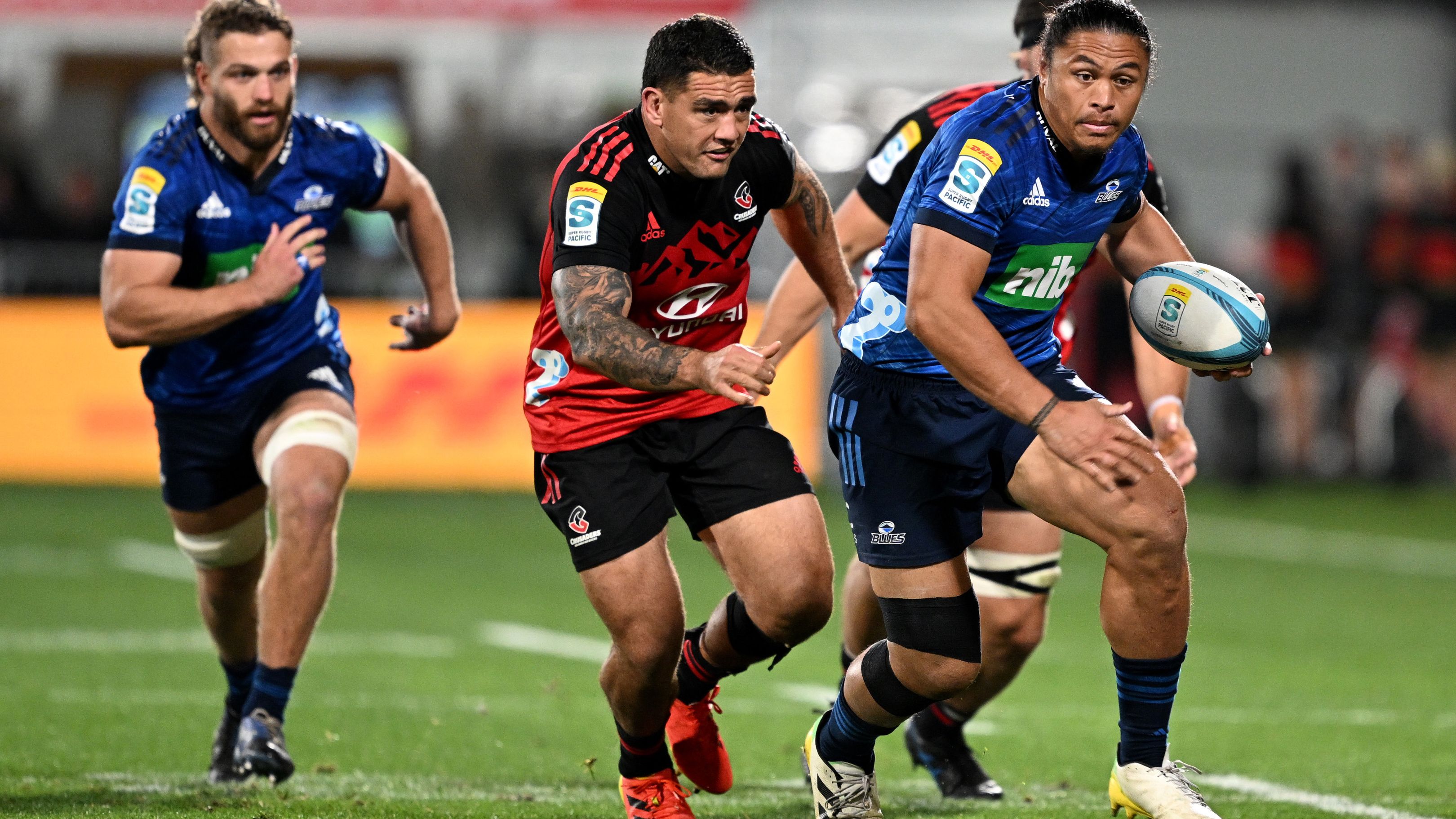 Blues boosted by All Blacks gun for Super semi