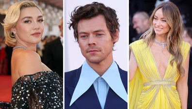 Florence Pugh, Harry Styles and Olivia Wilde