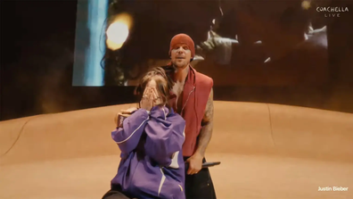 Justin Bieber serenades Billie Eilish during Coachella 2026, Weekend 2