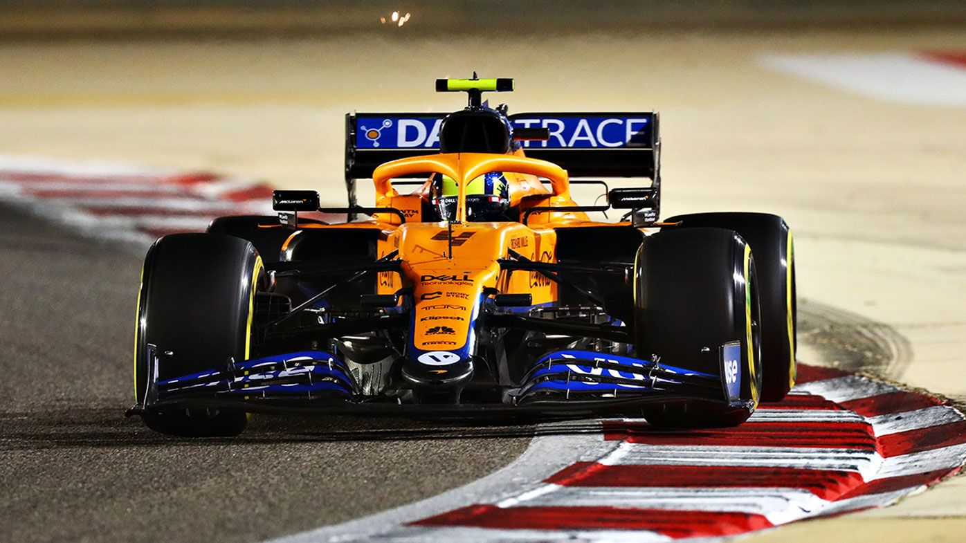 Lando Norris finished fourth for McLaren in Bahrain.