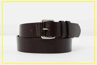 9PR: R.M.Williams 1 1/2" Covered Buckle Belt