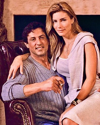 Throwback photo of Sylvester Stallone and Jennifer Flavin.