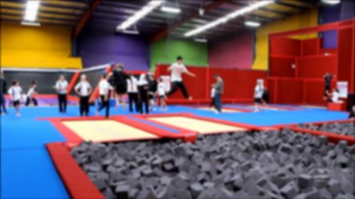 Playing at a trampoline park involves risks, people have been warned.
