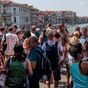 Venice's entry fee for day-trippers met with protesters