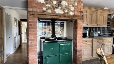 The Aga oven is a new update to the traditional interiors Royal family estate property Celebrity
