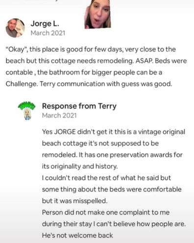 Airbnb host responses