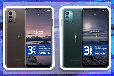 9PR: Nokia G21 Smartphone, Dusk and Nordic Blue