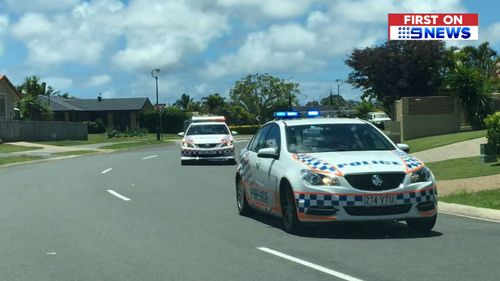 Police chased the man across the Gold Coast.