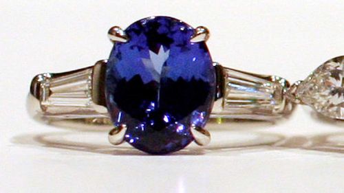 Tanzanite is known for its rich blue colour, and is one of the rarest gems in the world.
