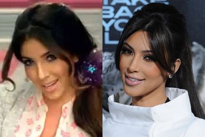 Kim Kardashian sued a US clothing brand for using 29-year-old lookalike Melissa Molinaro in their ad campaign. The weirdest part is, Melissa is now dating Kim's ex Reggie Bush!