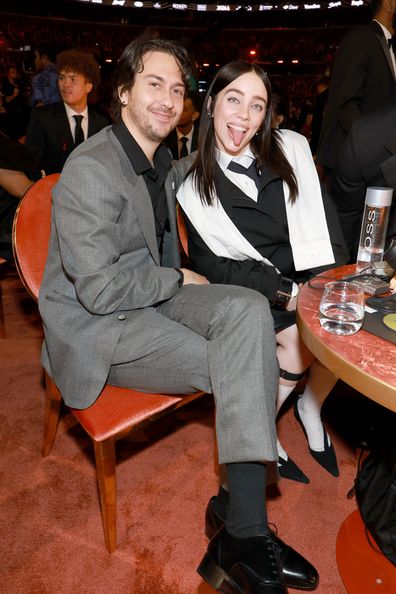 Nat Wolff and Billie Eilish attend the 68th GRAMMY Awards