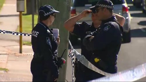 The police investigation continued well into the morning. Picture: 9NEWS