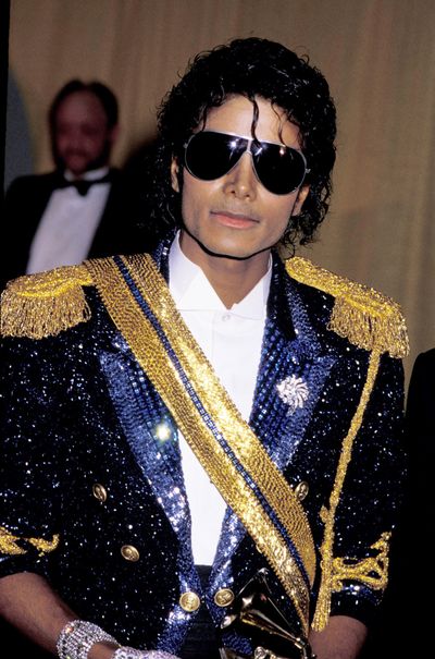 Michael Jackson at the 26th Annual Grammy Awards in Los Angeles, February 1984