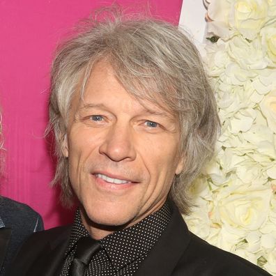 Jon Bon Jovi poses at the opening night of the new musical "Diana, The Musical" on Broadway at The Longacre Theatre on November 17, 2021 in New York City. 