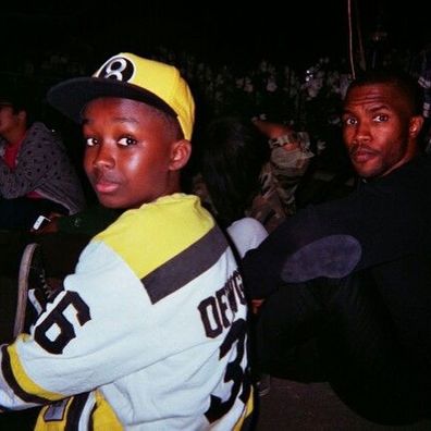 FRANK Ocean and his younger brother, Ryan Breaux.