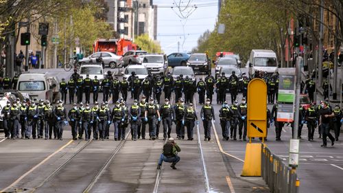 CMFEU Melbourne protests