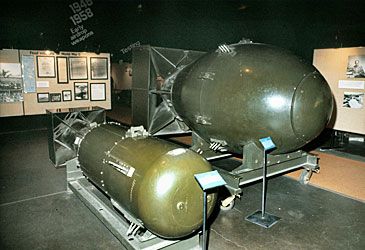 What was the codename of the nuclear bomb dropped on Nagasaki?