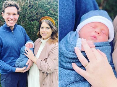 Princess Eugenie, Jack and Baby August.