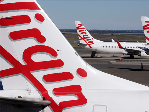 L'un des grands décès de la fin de JobKeeper a relevé la tête aujourd'hui, des centaines d'employés au sol de Virgin Australia ayant été démis de leurs fonctions sans salaire pendant au moins trois semaines. 