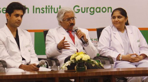 Gurgaon's Fortis Memorial Research Institute's Dr Sandeep Attawar, Dr Ashok Seth and Dr Dilpreet Brar announced yesterday that the surgery had been a success yesterday.