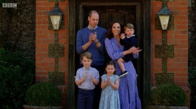 The Cambridges have led the charge in a fresh round of applause for healthcare workers.