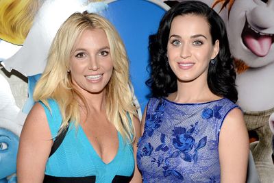 Britney Spears and Katy Perry brought family members along to the special LA "blue carpet" premiere of Smurfs 2. Cute! Scroll through their adorable family photos to find out who else was there. Smurfs 2 in Australian cinemas from September 12, 2013.