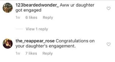 Dolph Lundgren, Emma Krokdal, engaged, comments, Instagram