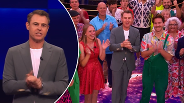 Rodger Corser announces the winner of The Floor 2026