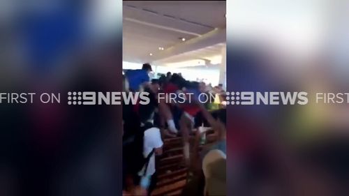 Video of the fight was posted on social media by fellow pupils. (9NEWS)