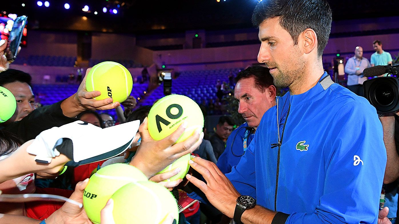 Novak Djokovic's remarkable gesture to adoring fan after men's final victory