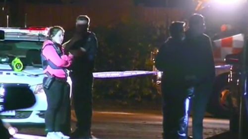 Detectives were called to the scene after reports of a fight just after 8.30pm. (9NEWS)