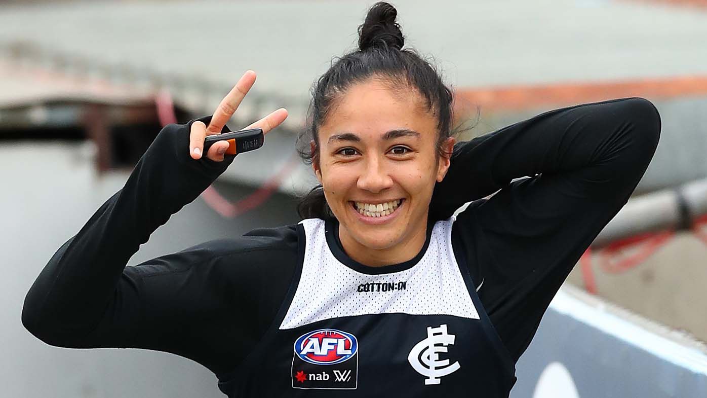 Carlton AFLW star Darcy Vescio comes out as non-binary