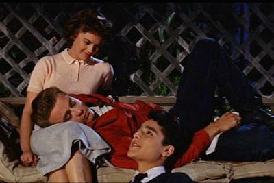 Actor Sal Mineo commented that his character Plato, the adoring friend of Jim Stark (James Dean), was the 'first gay teenager on film'. Who wouldn't fall in love with James Dean?<br/><br/>