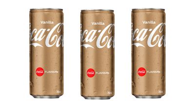 Coca-Cola Vanilla: 10.9g sugar per 100mL