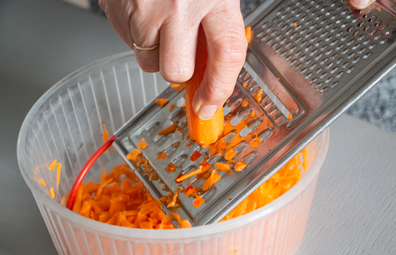 Grated carrot