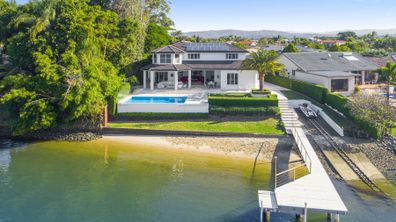 Inside Tammy Hembrow's $2.88million Broadbeach Waters Gold Coast home