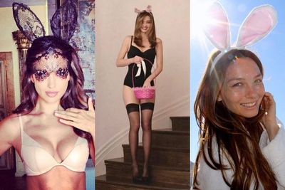While the rest of us have been gorging ourselves on chocolate eggs, take a moment to gawp at the gorgeous celebs who spent their Easter more productively... being Easter bunnies!<br/><br/>Come join us down the rabbit hole to see the sexiest of the pack! Anyone got any carrots?<br/><br/>Written by Adam Bub. <b><a target="_blank" href="http://twitter.com/TheAdamBub">Follow me on Twitter</a></b><br/><br/>Approved by Amy Nelmes.