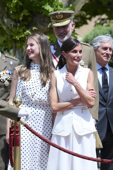 King Felipe VI of Spain, Queen Letizia of Spain, Princess Sofia