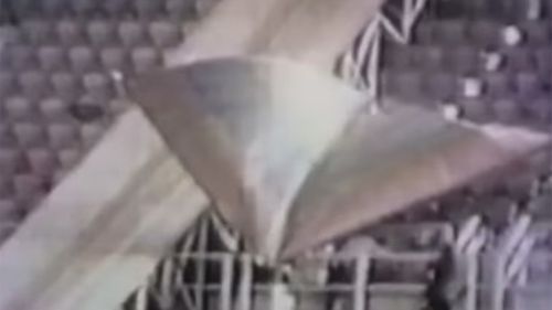 Kiteman stunt'u Phillies efsanesinin bir parçası haline geldi.