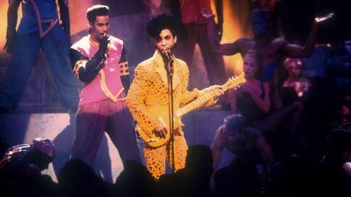 Prince performing in 1991. (Getty)