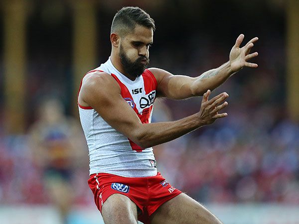 Jetta shows support for Goodes as Swans win