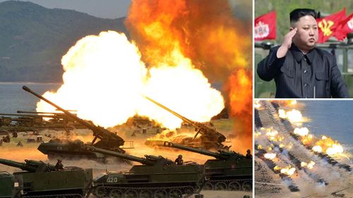 North Korea hails 'largest ever' firing drill amid high tensions