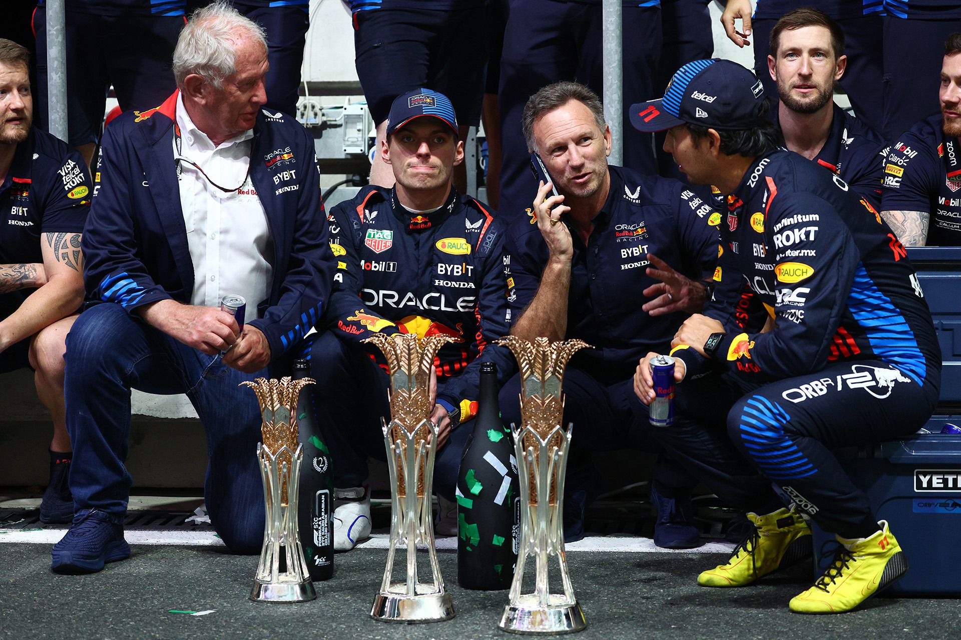 Fresh reports question Christian Horner's future as Red Bull bosses meet over saga
