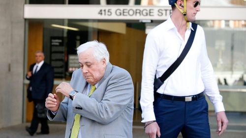 Palmer avoids skateboarder, talks to media