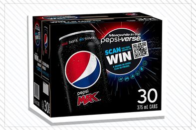 9PR: Pepsi Max Cola Soft Drink, 30 x 375ml